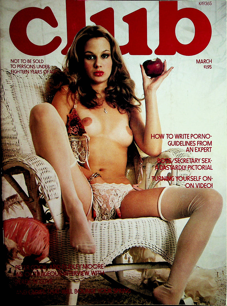 Club Magazine  Centerfold Girl Nina  March 1977  Paul Raymond    122021lm-dmai
