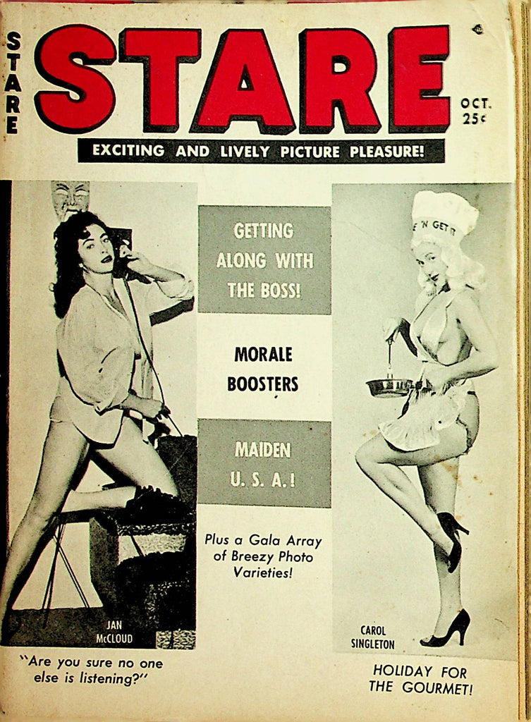 Stare Vintage Digest  Cartoons & Gals / Tempest Storm  October 1965    032322lm-p