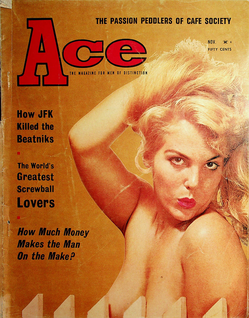 Ace Busty Vintage Magazine  Tommie Sawyer  November 1963     120621lm-dm2