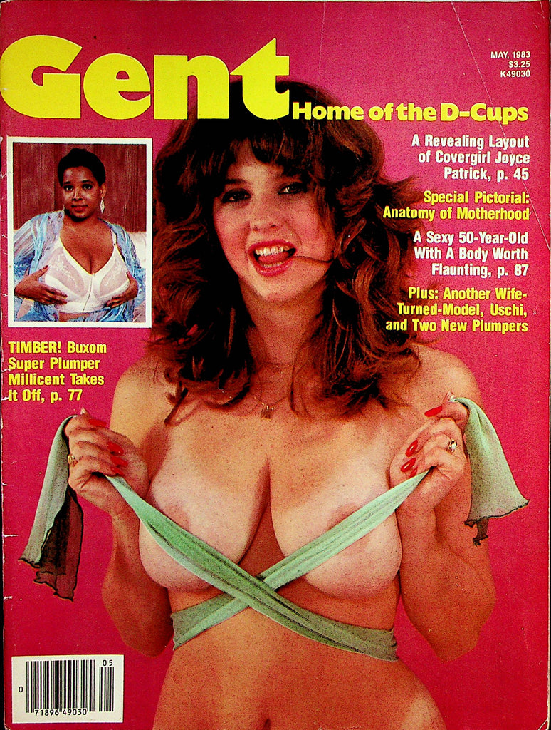 Gent Busty Magazine  Covergirl Joyce / Uschi Digard  May 1983    100522lm-p3