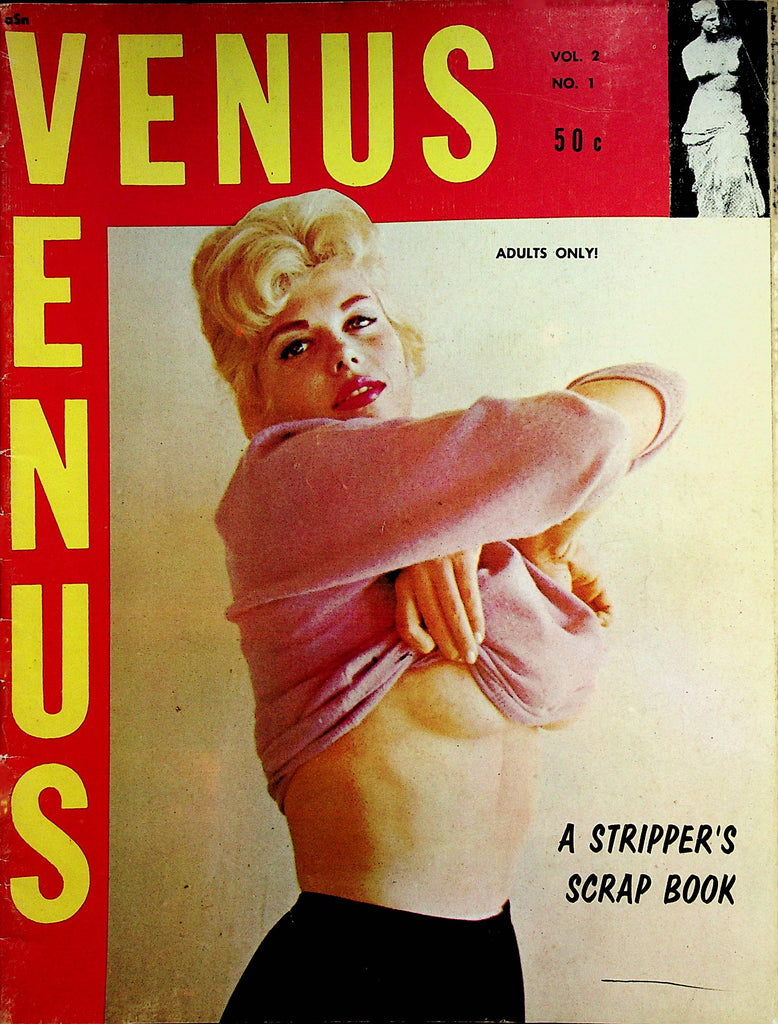 Venus Vintage Magazine  Old Fashioned Nymph  vol.2 #1 1960    022623lm-