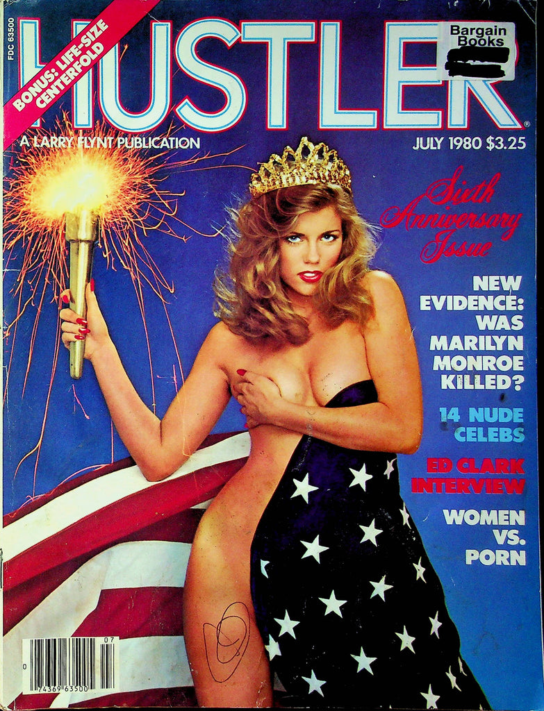 Hustler Magazine 6th Anniversary Ed Clark Interview July 1980 022223RP