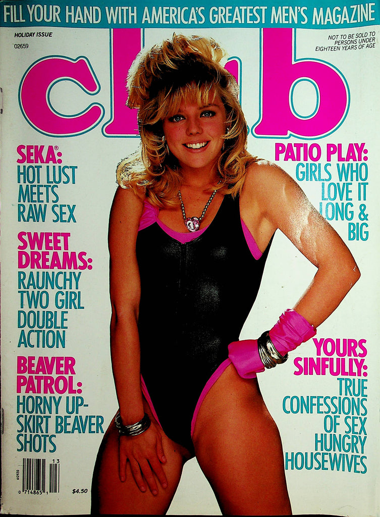 Club Busty Magazine  Seka / Covergirl Suzanne  Holiday Issue 1989     011122lm-dm2