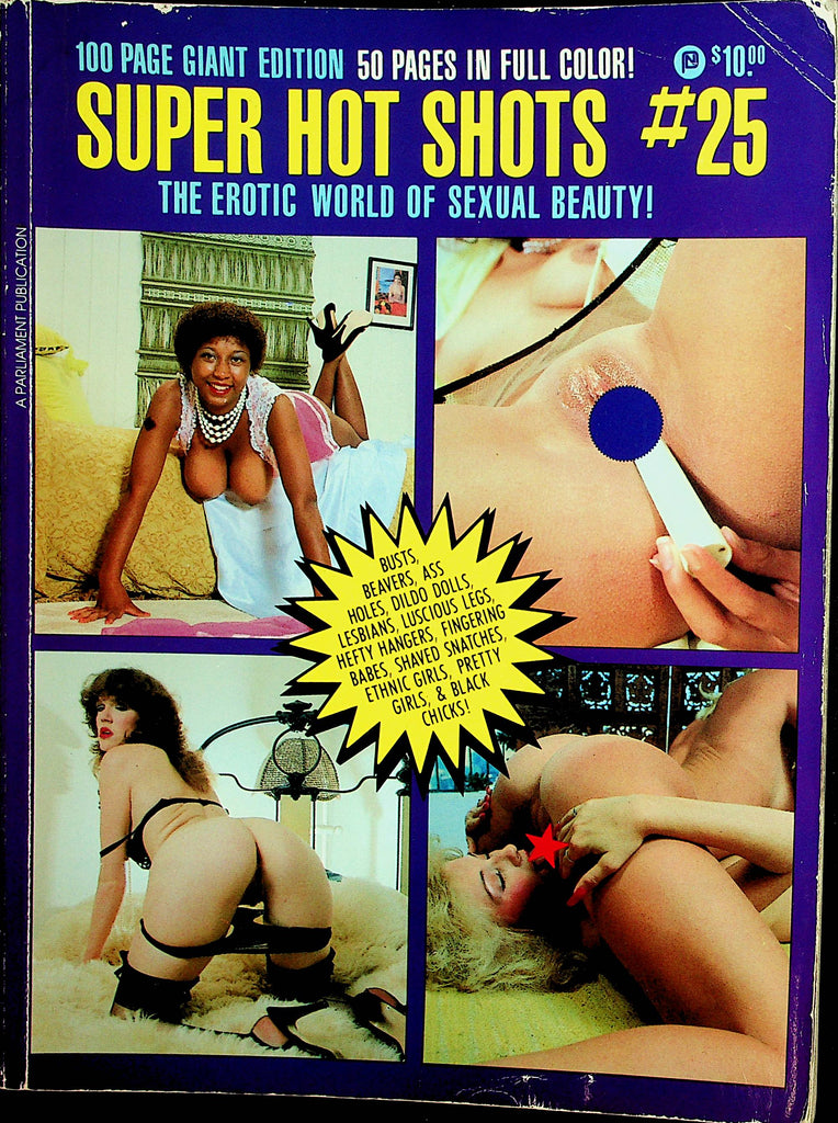 Super Hot Shots Magazine  Erotic World Of Sexual Beauty #25  1986   Parliament Publication   013022lm-dm