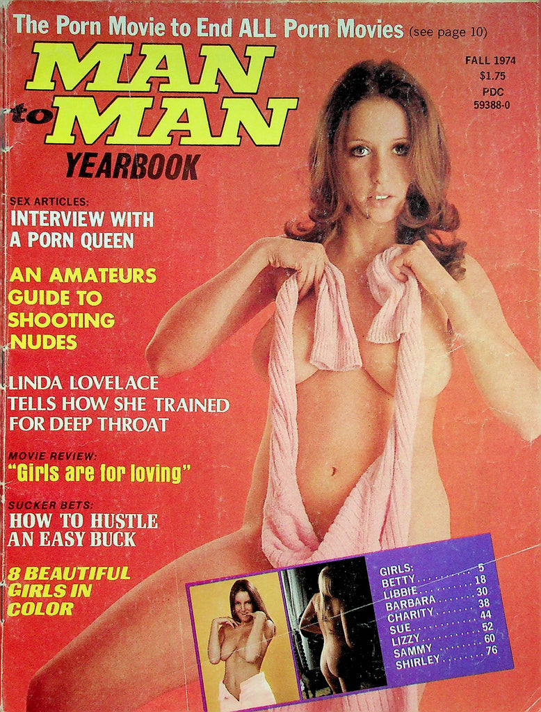 Man To Man Yearbook Magazine Fall 1974 051022RP