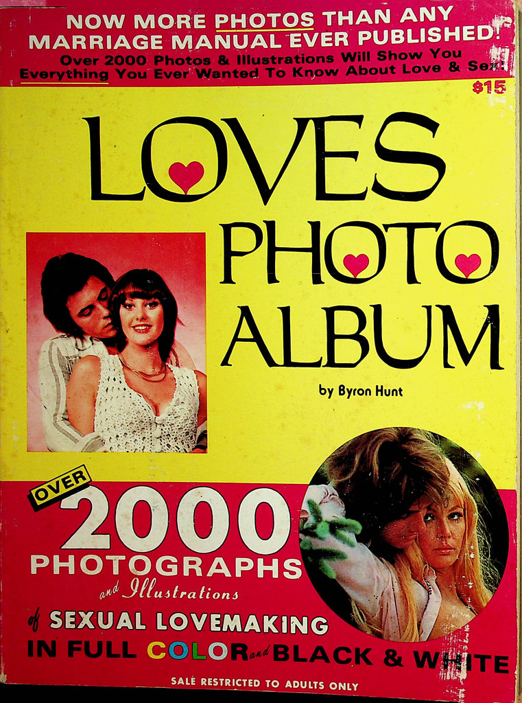 Love Photo Album 2000 Photos Of Sexual Lovemaking  by Byron Hunt  1979      030122lm-p2