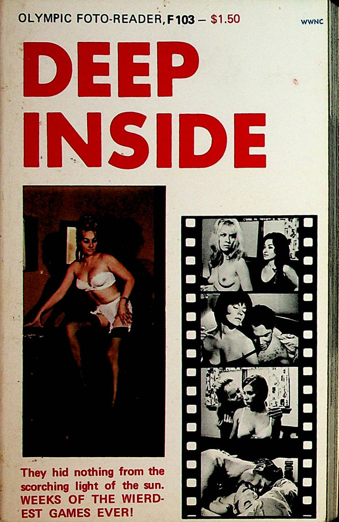 Deep Inside Olympic Foto-Reader Novel by Arnold Davidson  1967    110621lm-dm