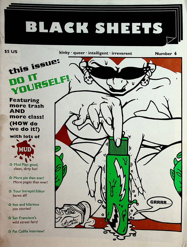 Black Sheets Gay Magazine    #6 1995   011222lm-dm2