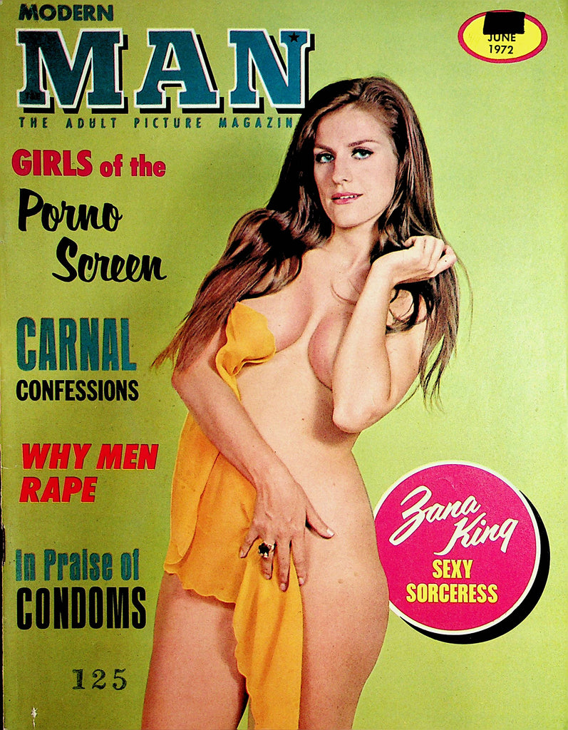 Modern Man Magazine Covergirl Zana King  June 1972       052721lm-sh