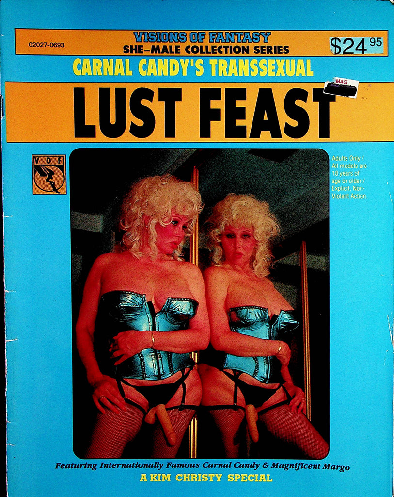 Carnal Candy's Transsexual Lust Feast Magazine   A Kim Christy Special Edition  1993  by VOF 122222lm-p2