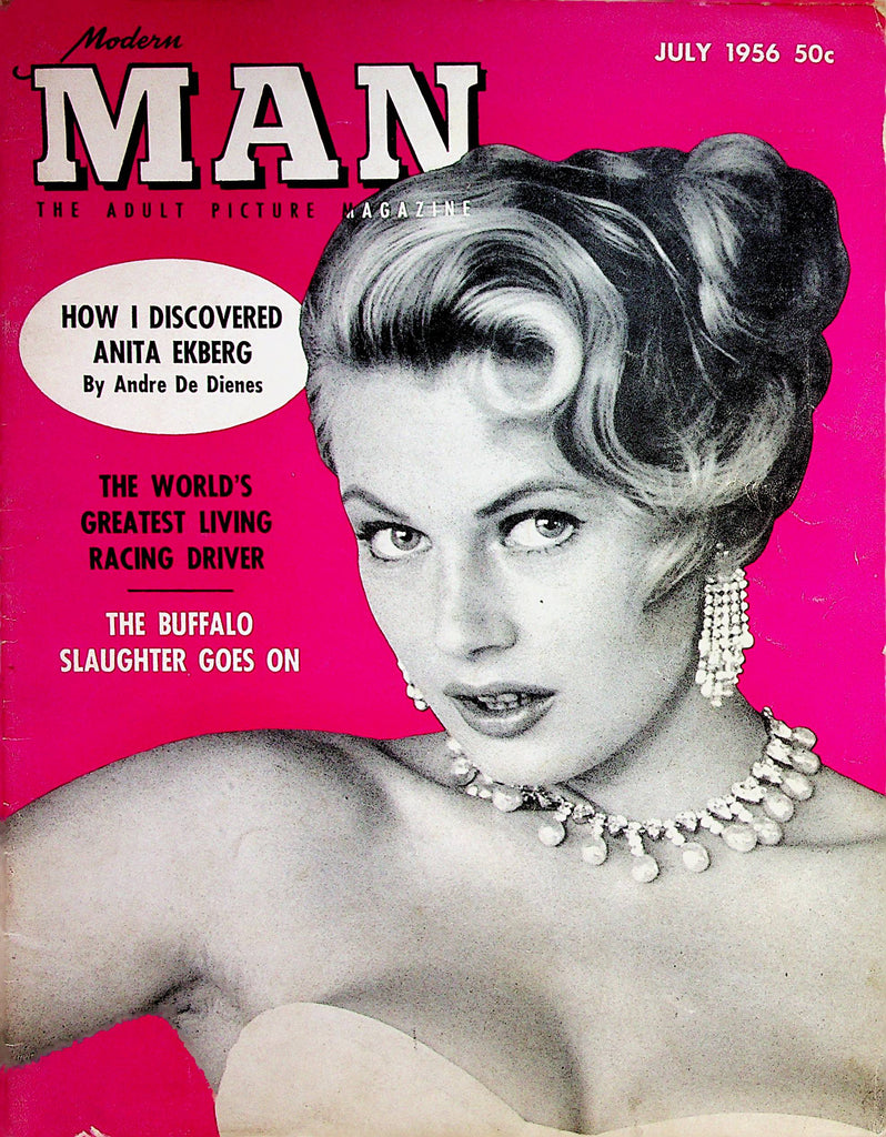 Modern Man Magazine  Anita Ekberg by Andre De Dienes  July 1956     071322lm-p2