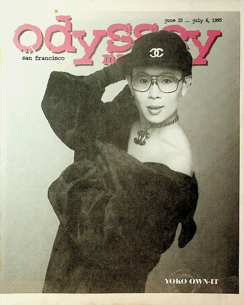 Odyssey San Franciso Magazine  Yoko Own-It   June 23- July 6, 1995     092821lm-dm