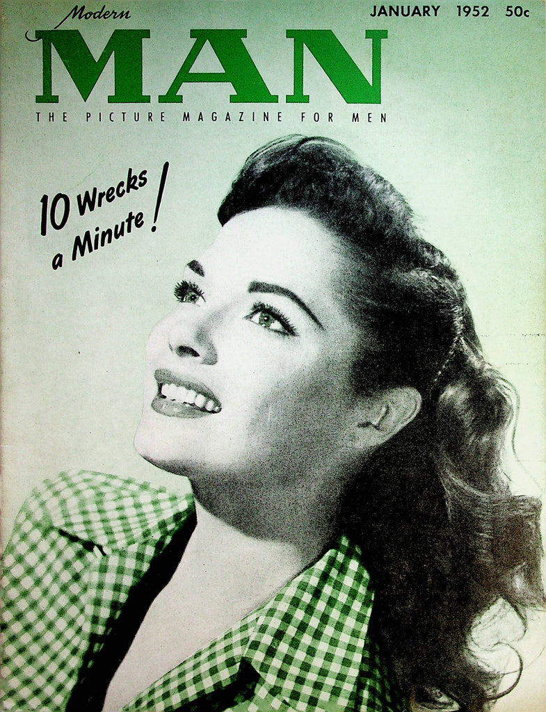 Modern Man Vintage Magazine  Lili St. Cyr   January 1952    080622lm-p