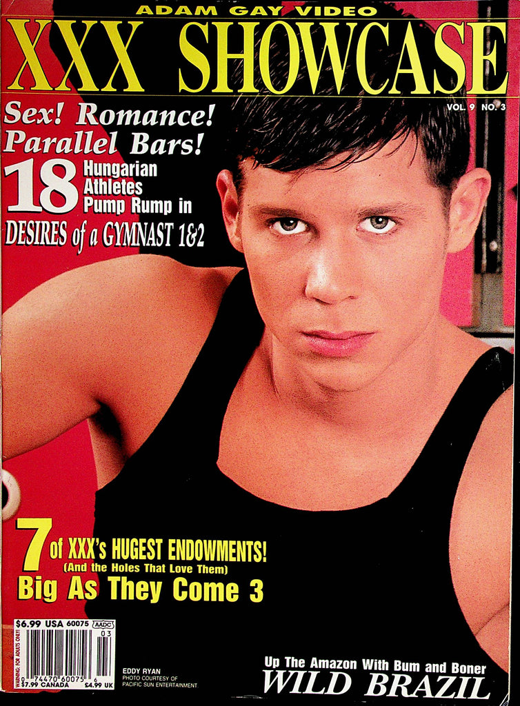 Adam Gay Video XXX Showcase Magazine Coverguy Eddy Ryan  vol.9 #3  2001    090122lm-p2