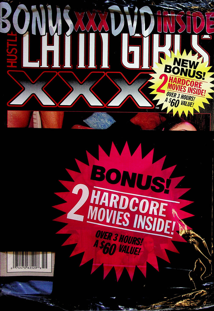 Hustler's Latin Girls XXX Magazine  #8  w/DVD  New/Sealed     111022lm-p2