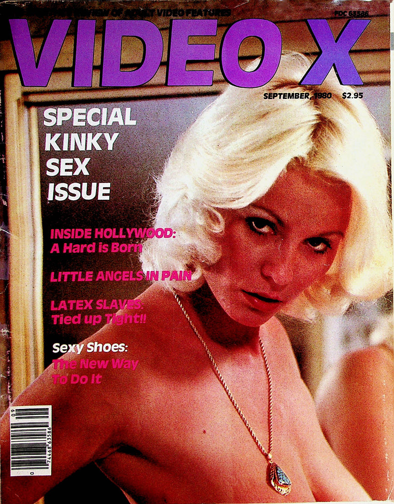 Video-X Magazine Seka September 1980 Special Kinky Sex Issue 072622lm- –  Mr-Magazine