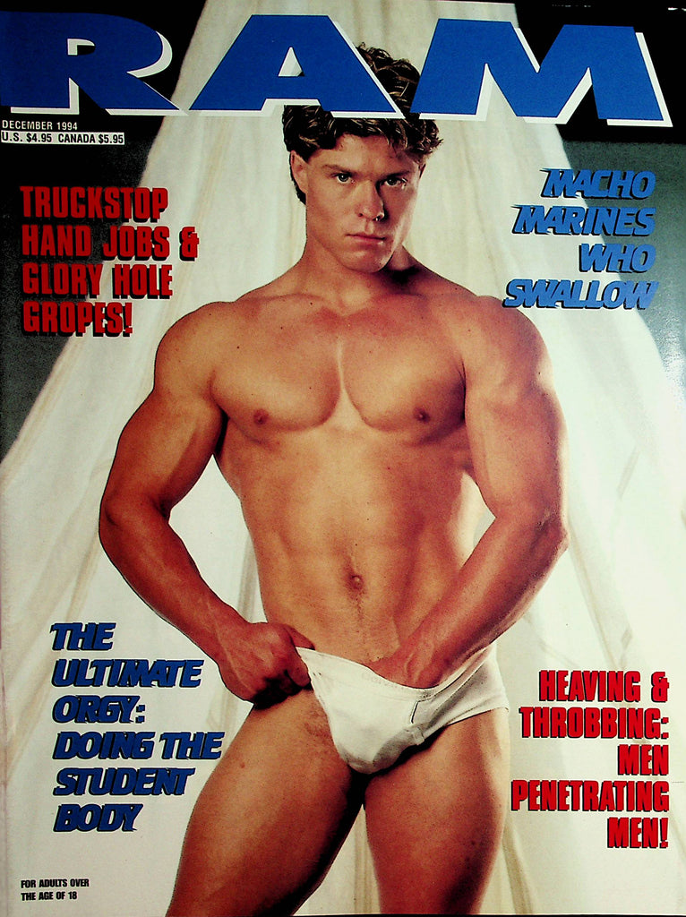 Ram Gay Magazine  Macho Marines Who Swallow  December 1994    092821lm