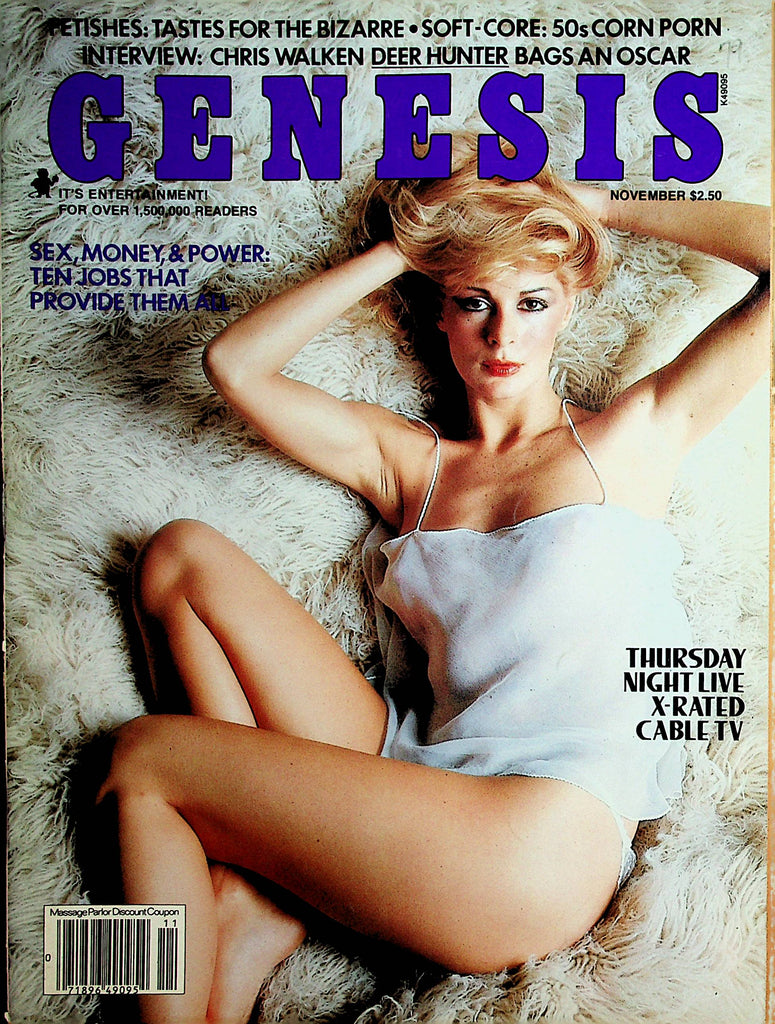 Genesis Magazine   Centerfold Girl Frankie / Chris Walken  November 1979     011122lm-dm2