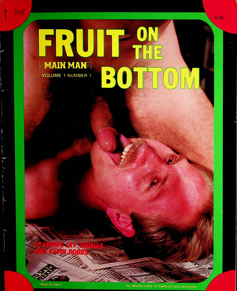 Fruit On The Bottom Gay Magazine  Jay Thomas & Kevin Dobbs vol.1 #1 1984    by Magcorp    072222lm-p2