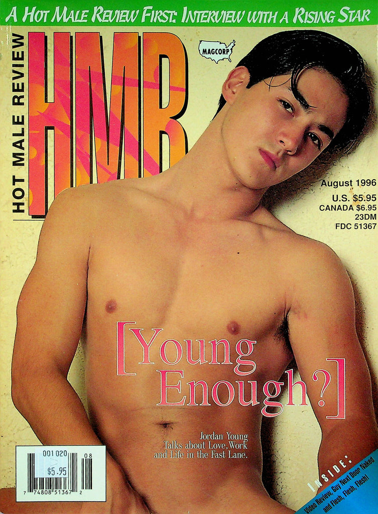 Hot Male Review Magazine Jordan Young & Derek Cameron August 1996 0621122RP