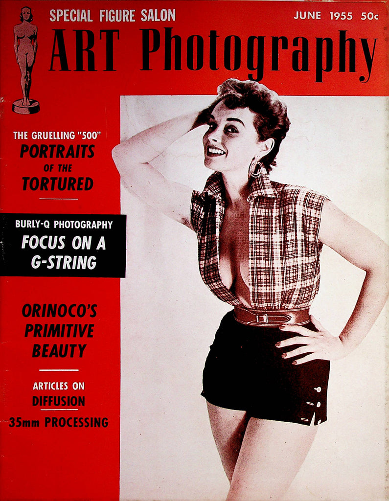 Art Photography Special Figure Salon Magazine Burly-Q Photography Focus On A G-String  June 1955      071722lm-p