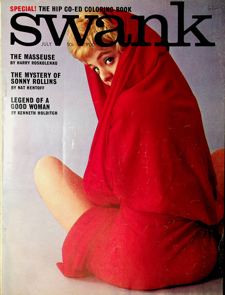 Swank Vintage Magazine  Covergirl Sheilagh  July 1962  101221lm-dm