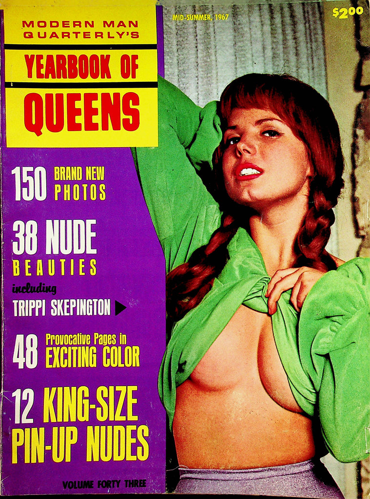 Modern Man Quarterly's Yearbook Of Queens Magazine  Centerfold Carlyle Blackwell  vol.43  1967      022823lm-p