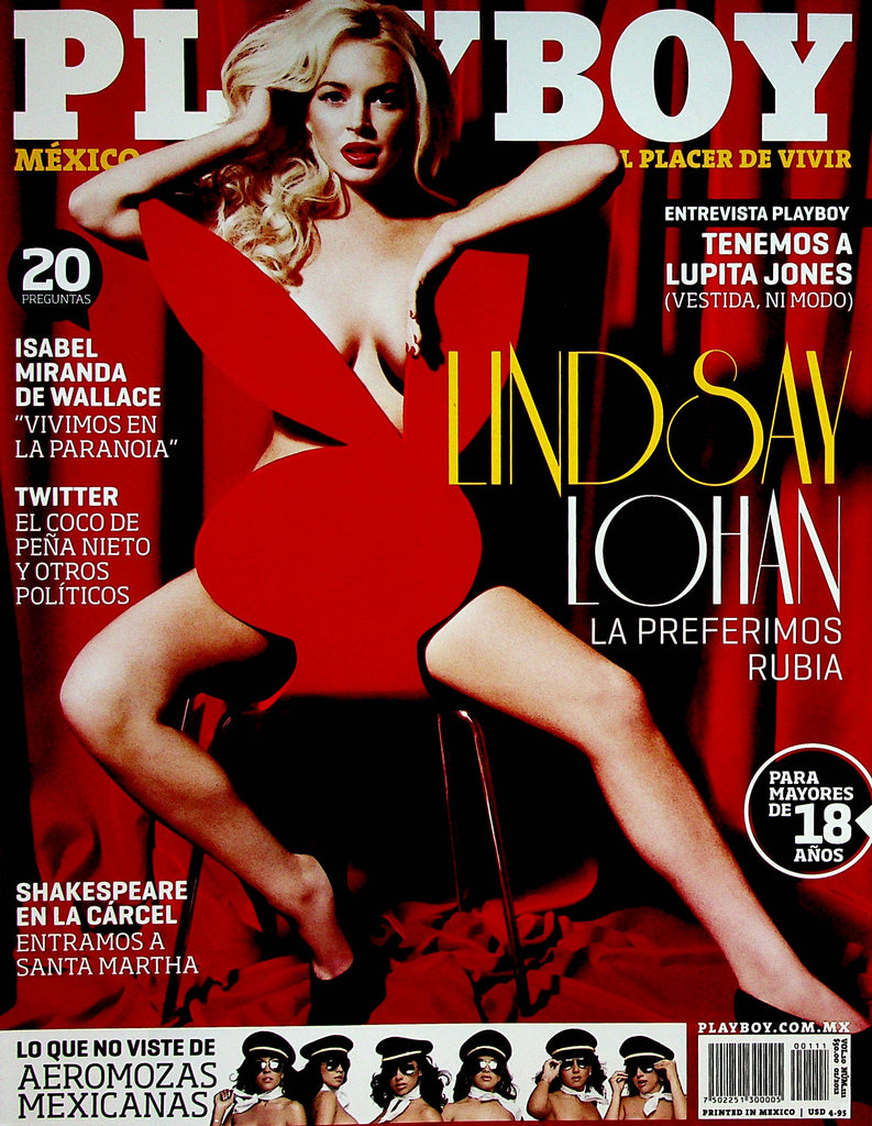 Playboy Mexico International Magazine  Lindsay Lohan    January 2012      120622lm-p2
