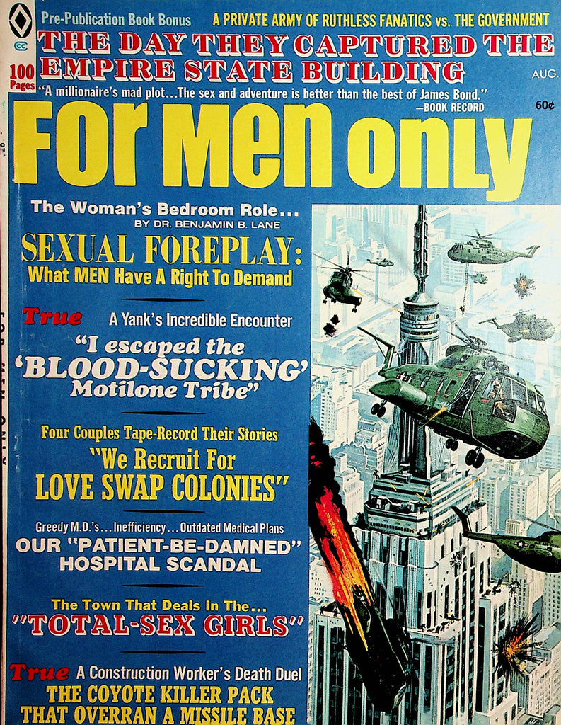 For Men Only Magazine  Sexual Foreplay  August 1970      122021lm-dm