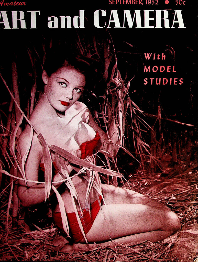 Amateur Art And Camera With Model Studies Magazine  September  1952   071922lm-p