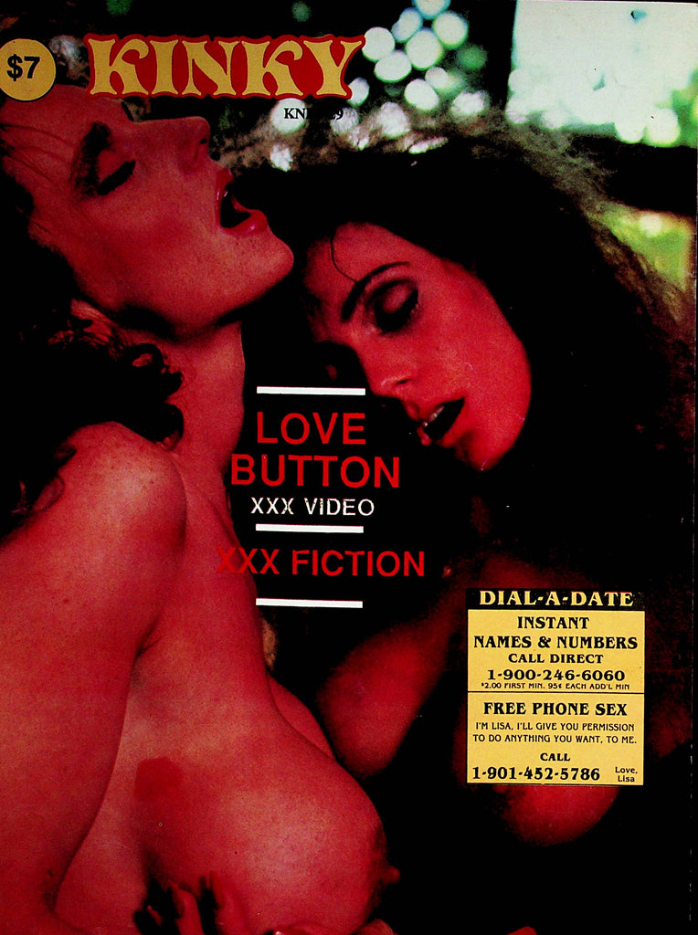Kinky Contact Magazine   Love Button XXX Video  #29 1990    062922lm-p