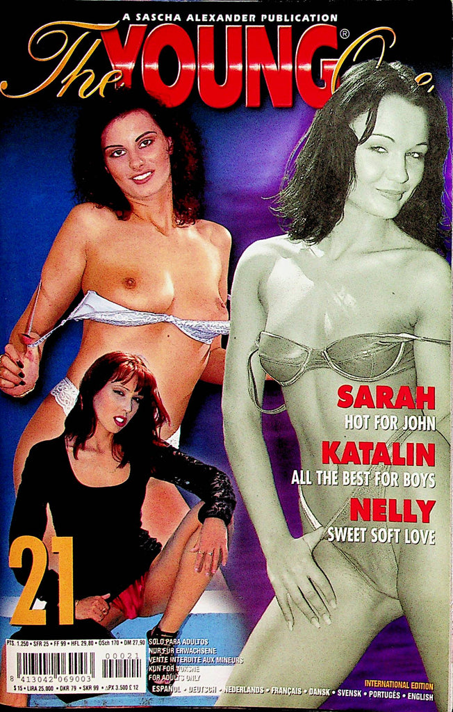 The Young One International Digest   Sarah Young  #21   1990's  Sascha Alexander Publication  18+   091422lm-p