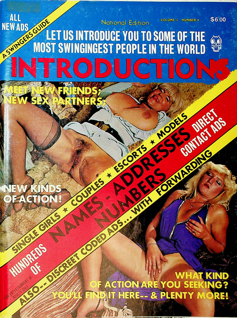 Introductions Swingers Contacts Magazine  New Sex Partners vol.1 #4  1981  100820lm-sh