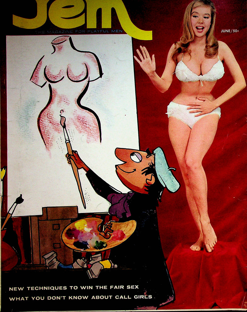 Jem Busty Magazine  Dune Girls, U.S.A.   June 1960's  080322lm-p