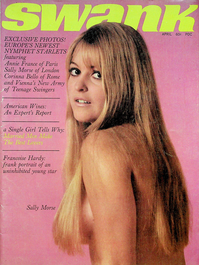 Swank Magazine Sally Morse Annie France April 1967 042822RP