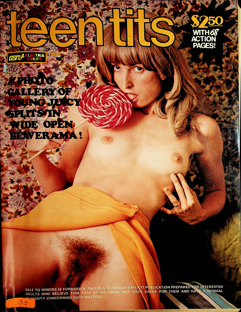 Teen Tits 18+ Magazine  Juicy Splits  #1  1970's  Electra Color   052121lm-sh