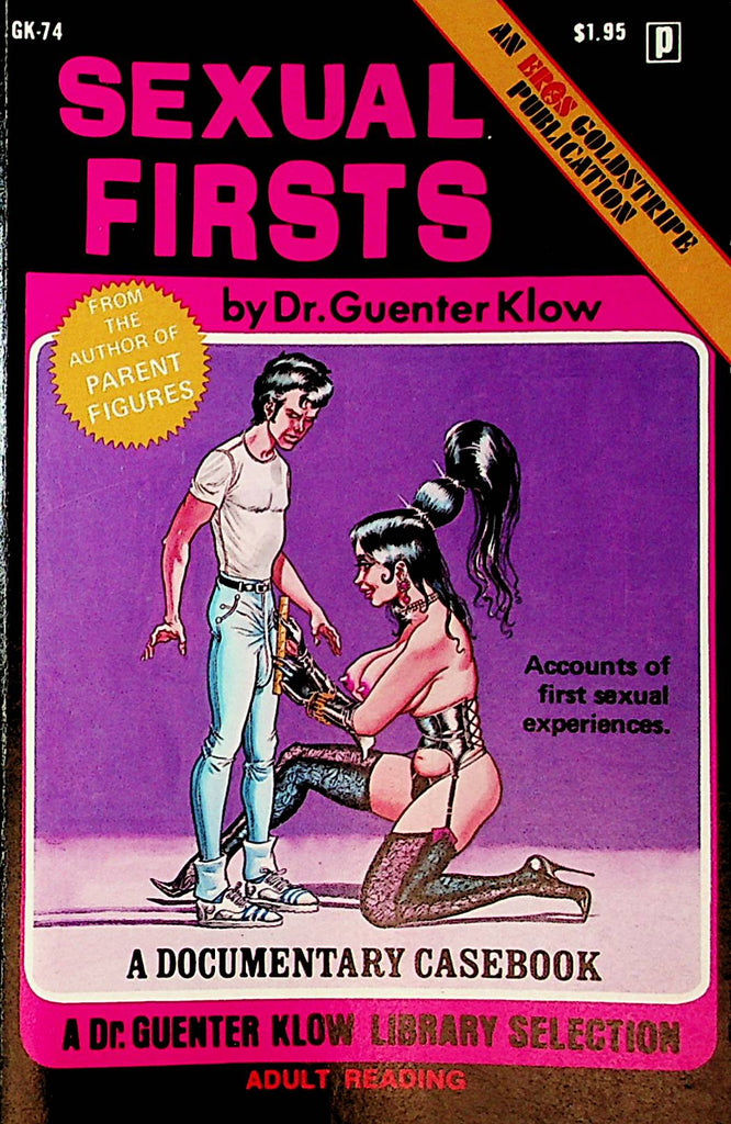 Sexual Firsts Novel by Dr. Guenter Klow  1973 Eros Publishing   092221lm-dm2