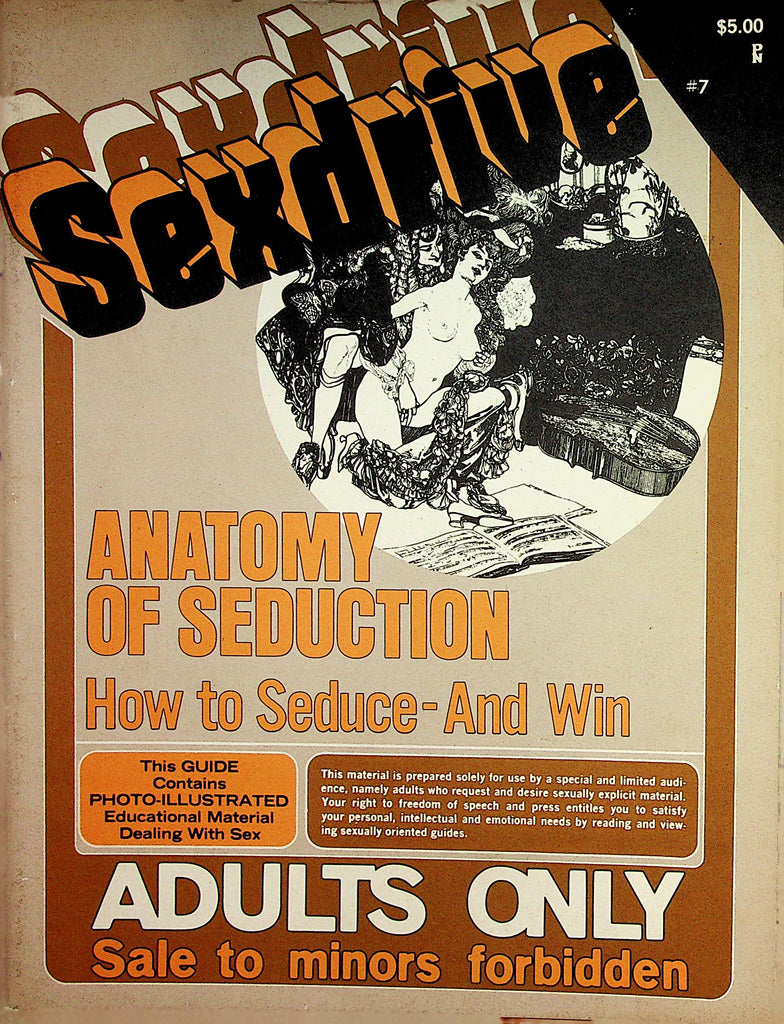 Sexdrive Magazine   Anatomy Of Seduction How To Seduce - And Win  #7 1973 Centurion Press   102022lm-p2