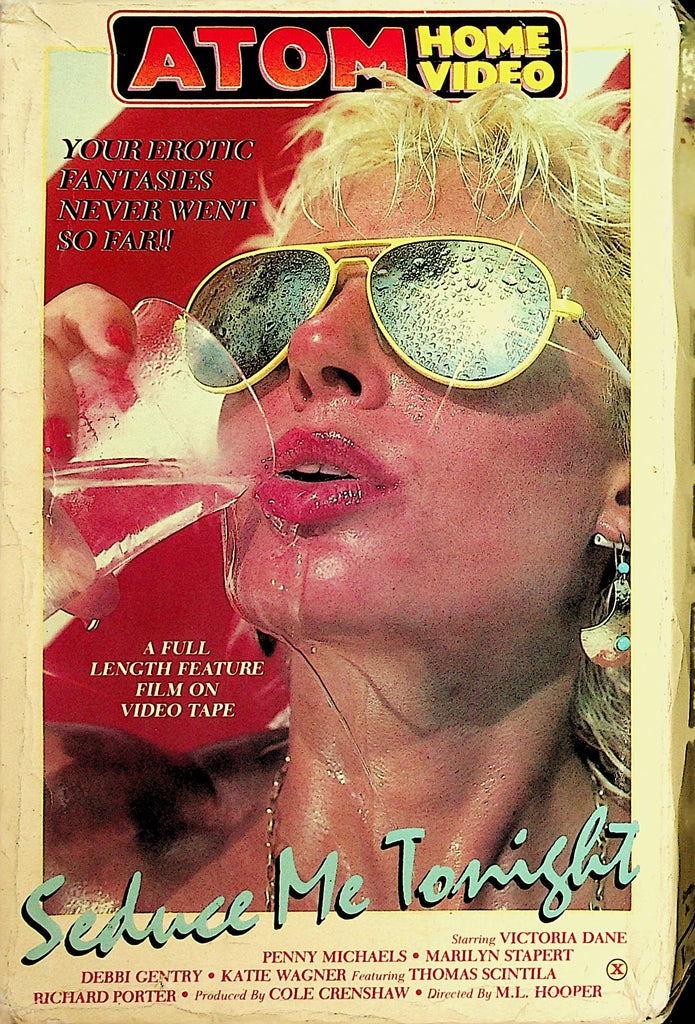 Seduce Me Tonight VHS  Victoria Dane / Debbi Gentry  1984 Atom Home Video  122621lm-dm3