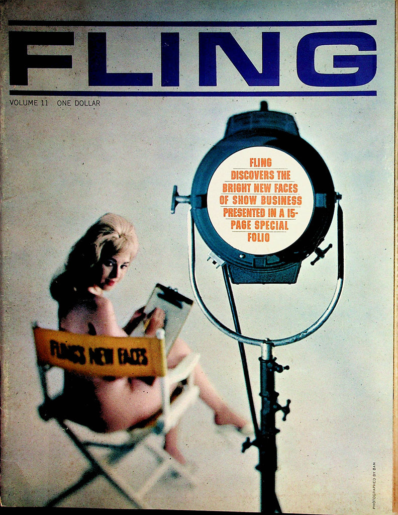 Fling Busty Magazine   Joan Brinkman Foldout Spread   vol.11  1963    101522lm-p