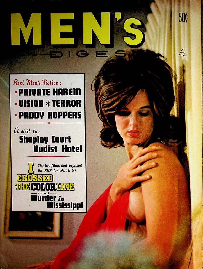 Men's Digest Magazine  Covergirl Stacy Walker / Private Harem  #79 1967     062222lm-p