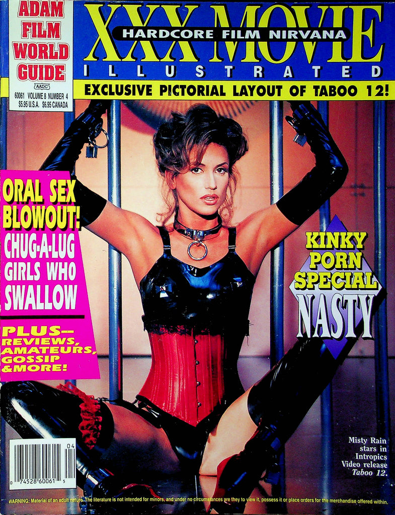 Adam Film World Guide Magazine Hardcore Film Nirvana Vol.8 No.4 020223RP