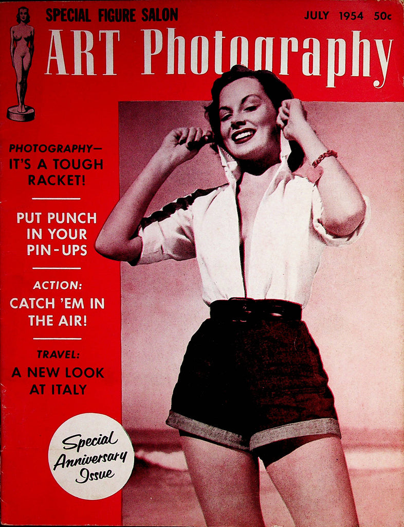 Art Photography Special Figure Salon Magazine   A New Look At Italy  July 1954 Special Anniversary Issue      071722lm-p