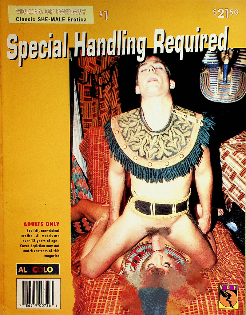 Special Handling Required She-Male Magazine   #1 1997  by VOF   072222lm-p2