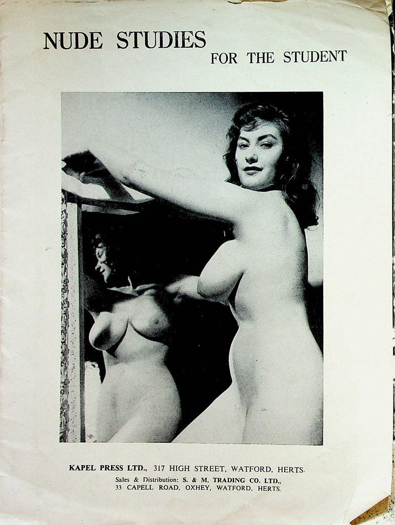 Nude Studies For The Student Magazine  1950's  Kapel Press     022723lm-p2