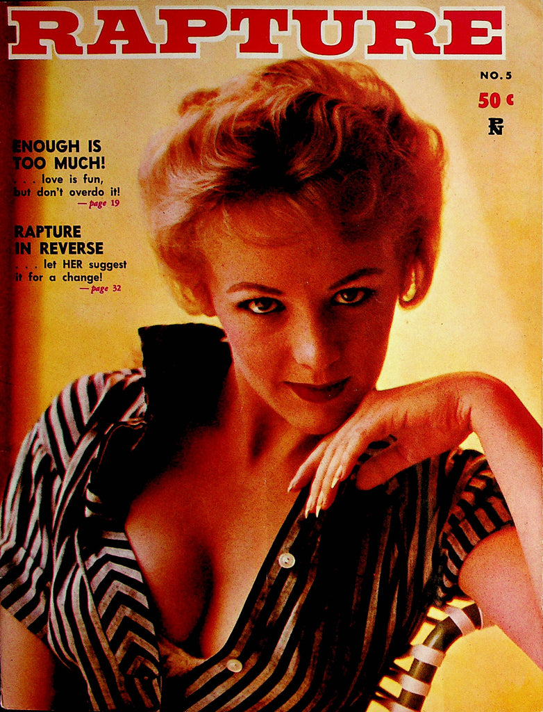 Rapture Busty Vintage Magazine  What Men Like In Women  #5 1960   070822lm-p