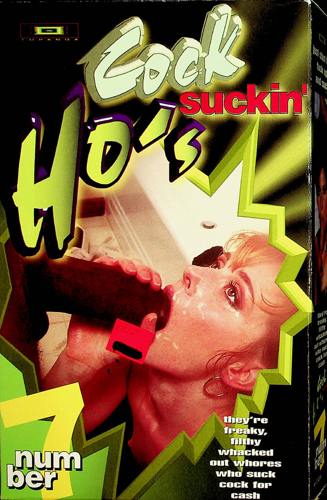 Cock Suckin' Ho's VHS  Whores Suck Cock For Cash  #7 1996  XXX   012922lm-dm