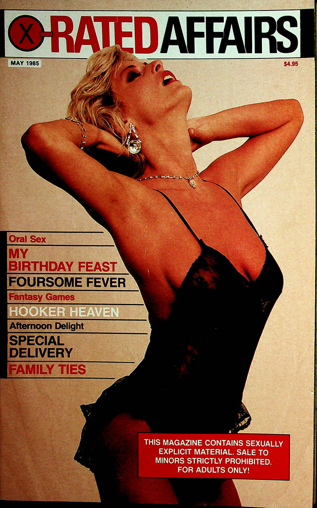 X-Rated Affairs Magazine   Oral Sex / Foursome Fever  May 1985    112921lm-dm