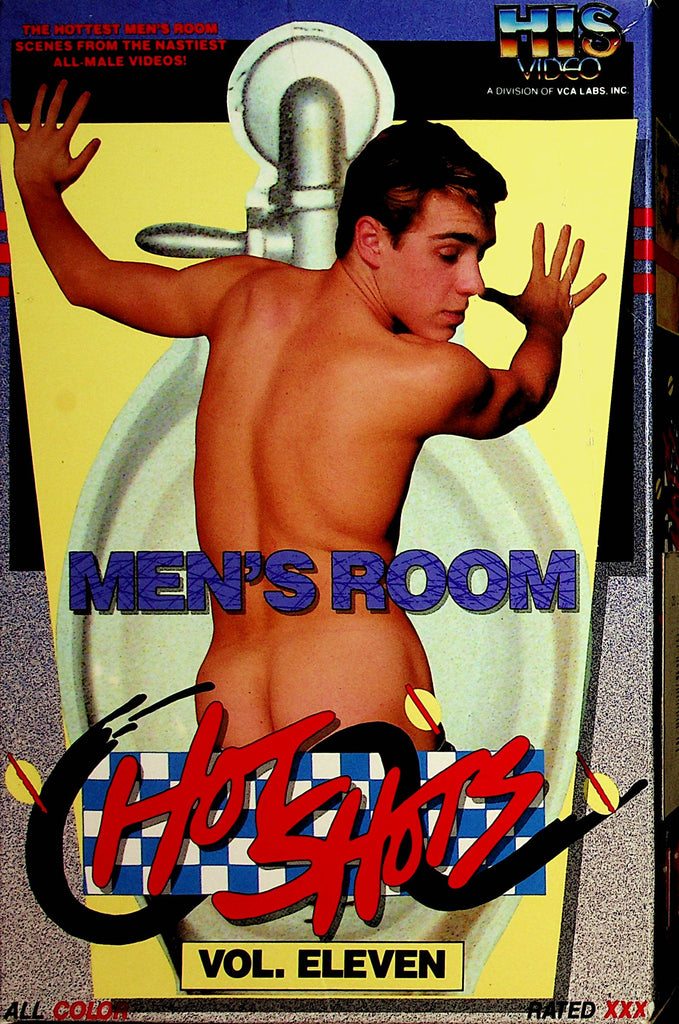 Hot Shots Men's Room Gay VHS #11 XXX  1985    111521lm-dm4