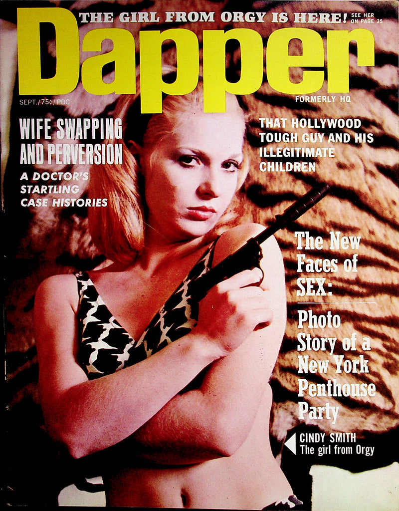 Dapper Busty Magazine  Cover Girl Cindy Smith The Girl From Orgy  September 1965    071422lm-p